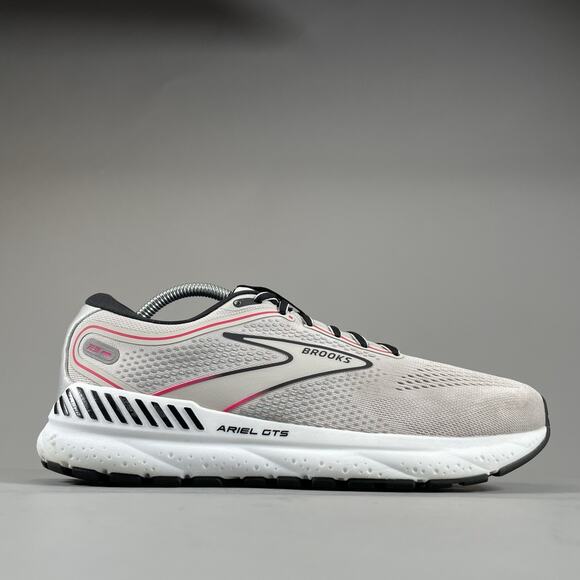 Women’s 11 B Men’s 9.5 Brooks Ariel GTS 23 Gray Running Shoes Athletic Sneakers - Picture 6 of 9